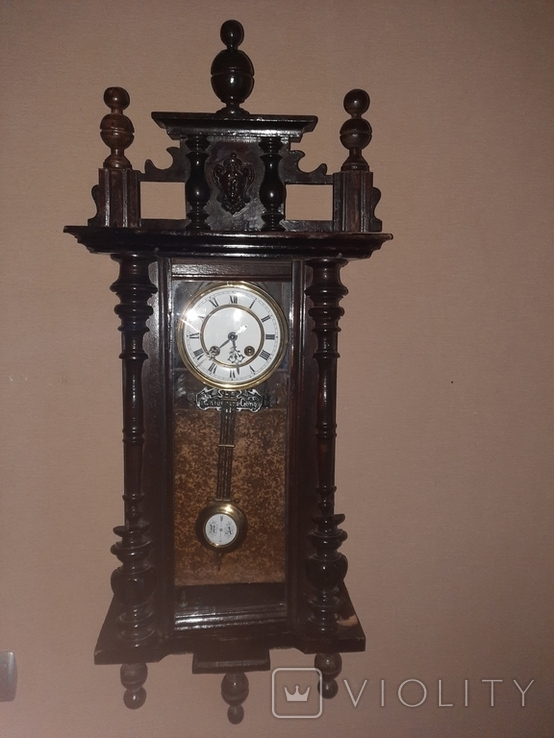 Gustav Becker wall clock, photo number 2