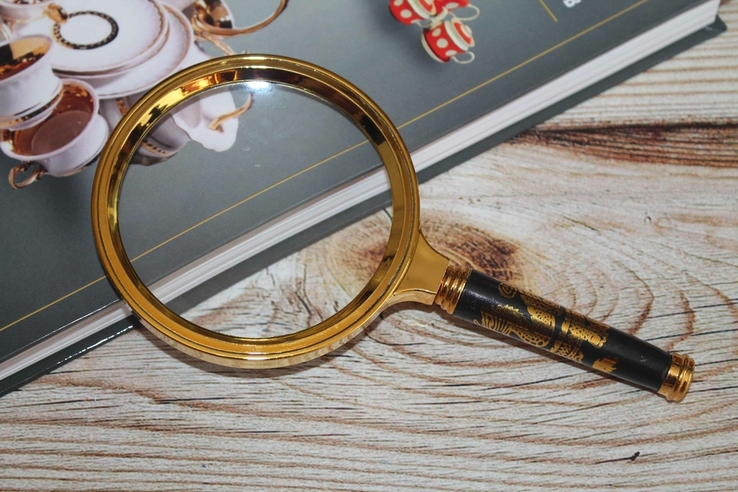 Ручна лупа Збільшувальне скло Magnifier 90mm (1167), фото №2
