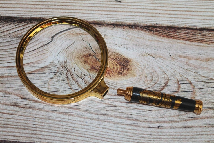 Ручна лупа Збільшувальне скло Magnifier 90mm (1167), фото №4