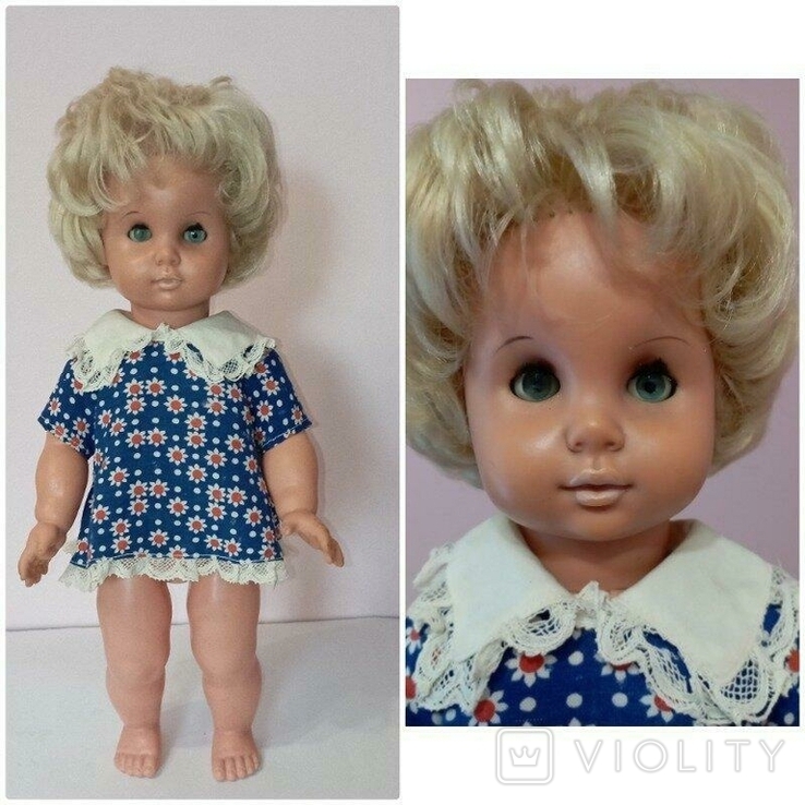 Лялька 36см доросле обличчя лялька НДР, фото №2