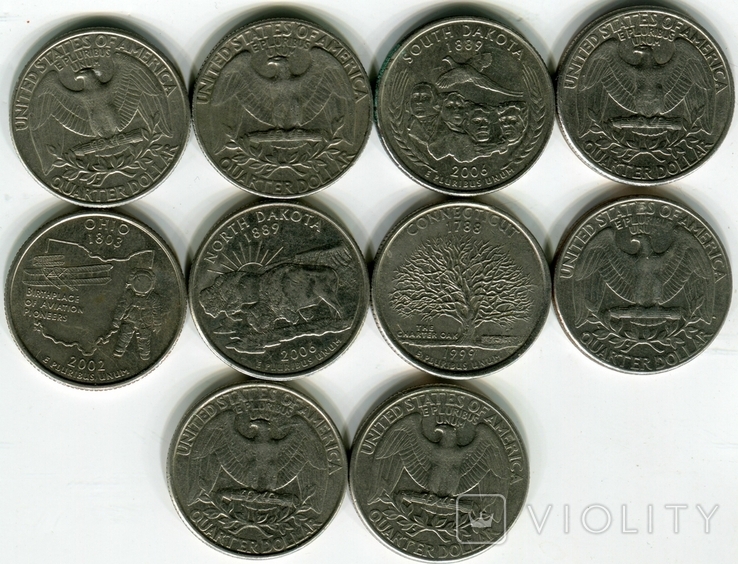 U.S. coins - denomination 3.15