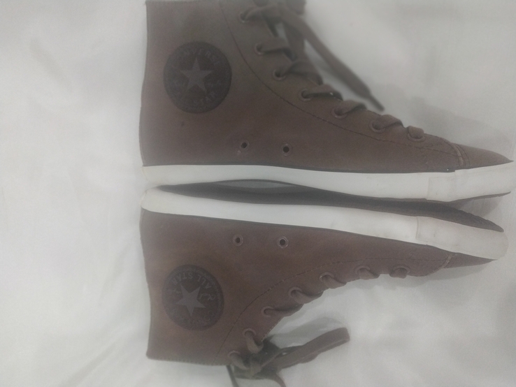 Кросівки Converse шкіра нат 21см, фото №3