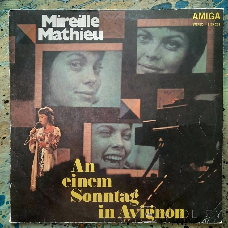 / Мирей «VIOLITY» /Vinyl/LP/Compilation Einem Avignon An /1973/ In Mireille Матье Mathieu Sonntag -