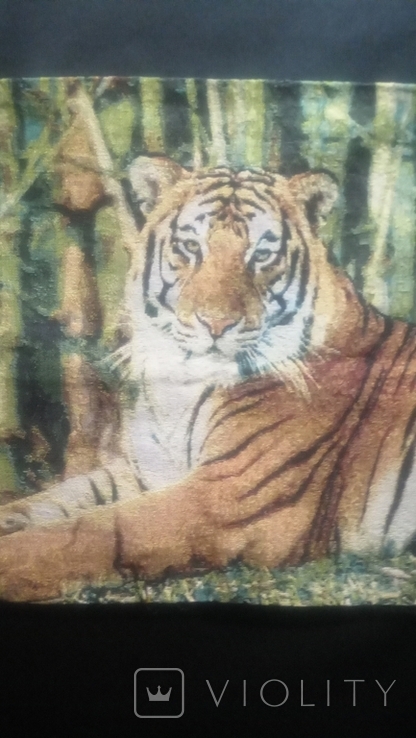 Tapestry "Tiger" 0.46 * 0.46cm. New. 2pcs per lot, photo number 11