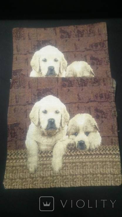 Tapestry "Doggies" 0.36*0.36cm., photo number 12