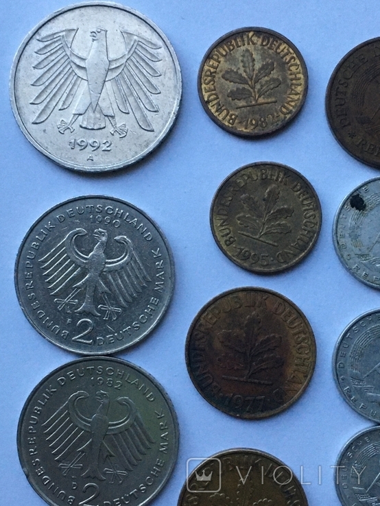 Німеччина монети різних років 21шт., фото №8