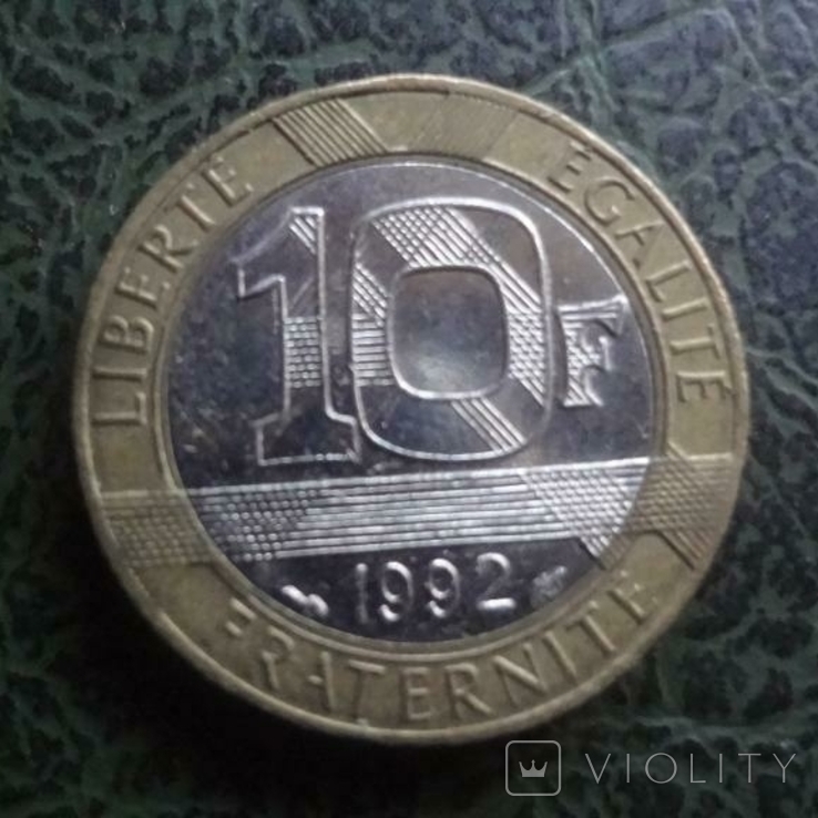 10 франков 1992 Франция (1.2.8), фото №3