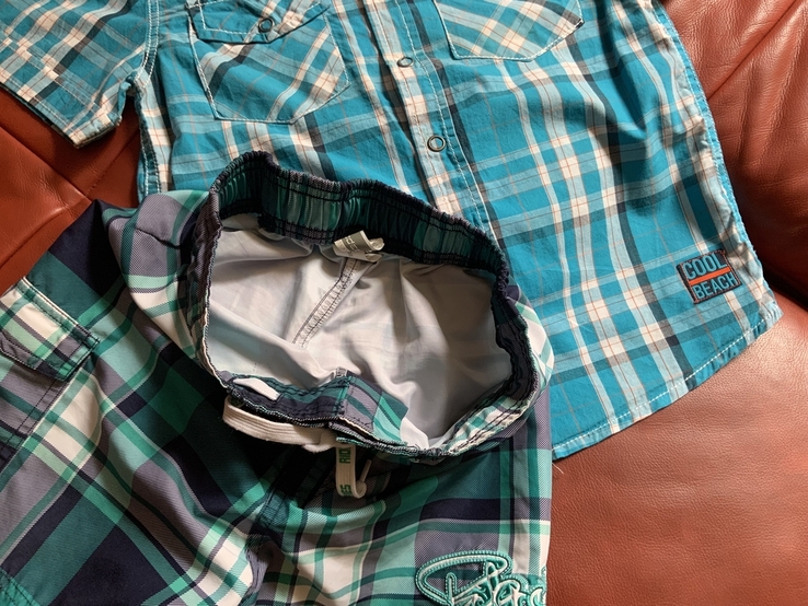 Комплект шорты рубашка, р.9-10 лет, numer zdjęcia 7