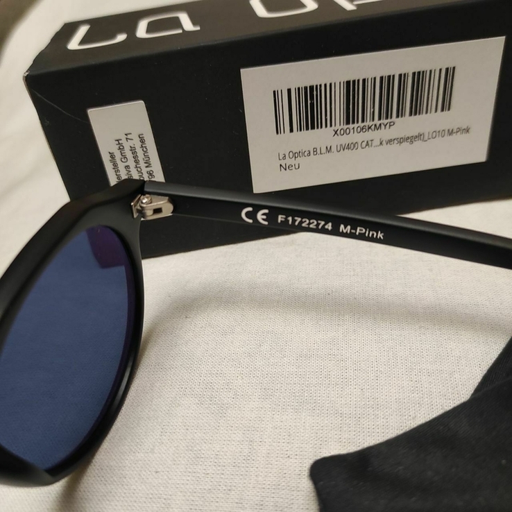 Сонцезахисні окуляри, фільтр UV 400 La 0ptica М-Pink Neu, фото №5