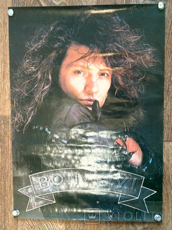 Кумири 80 - 90х Bon Jovi постер, фото №3