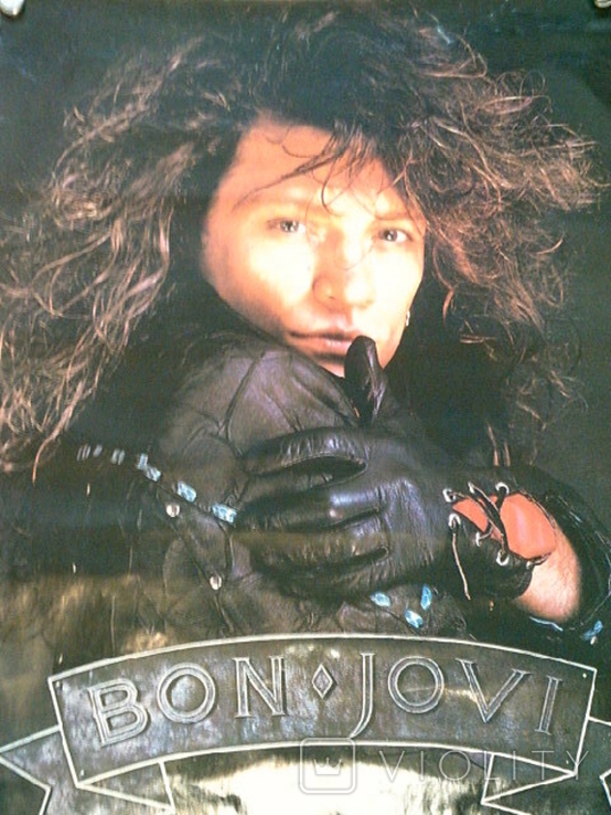 Кумири 80 - 90х Bon Jovi постер, фото №2