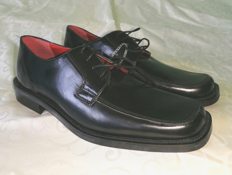 Туфлі чоловічі шкіряні чорні розмір 42, фото №2