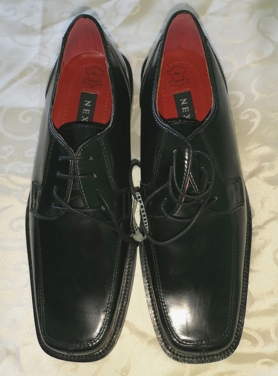 Туфлі чоловічі шкіряні чорні розмір 42, фото №7