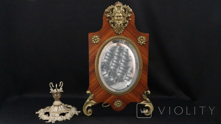 Antique table mirror, France, XIX century, photo number 2