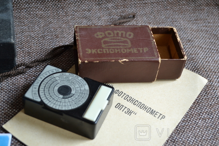Kiev-5 No. 00076 1971, tripod, exposure meter, packaging, instructions., photo number 6