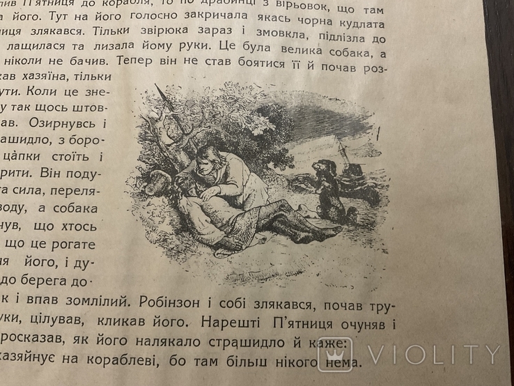 Київ 1918 Робінзон з малюнками Б. Грінченко (часи УНР), фото №8