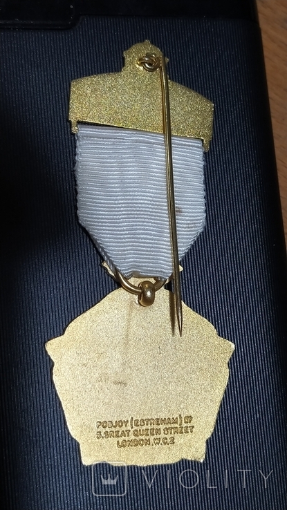 Масонская медаль. 1972 год (П1), фото №4