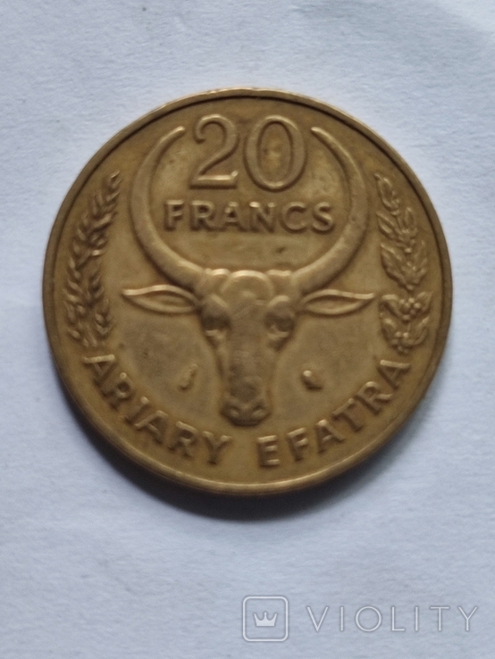 20 франков 1970 год, фото №2