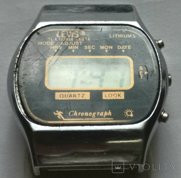 Электронные часы levis 1990 е, фото №4