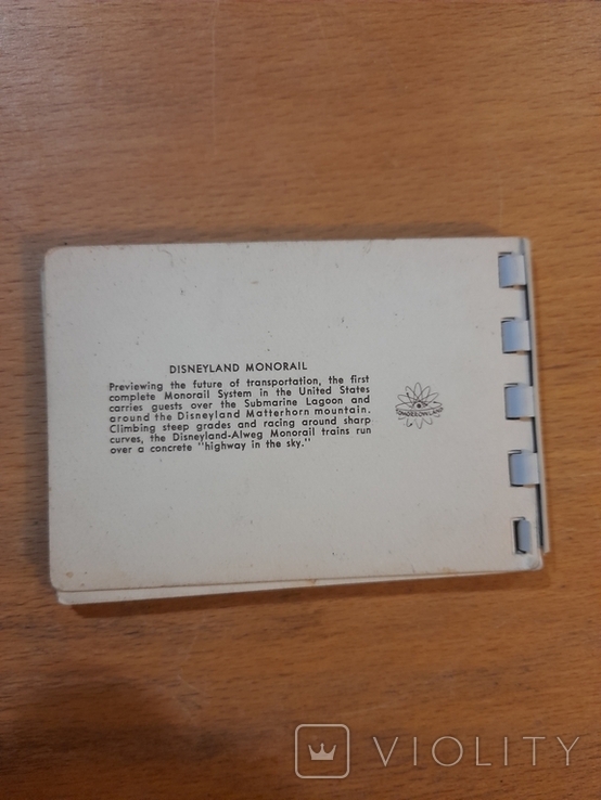Сувенирный буклет Диснейленда. 60е года, фото №5