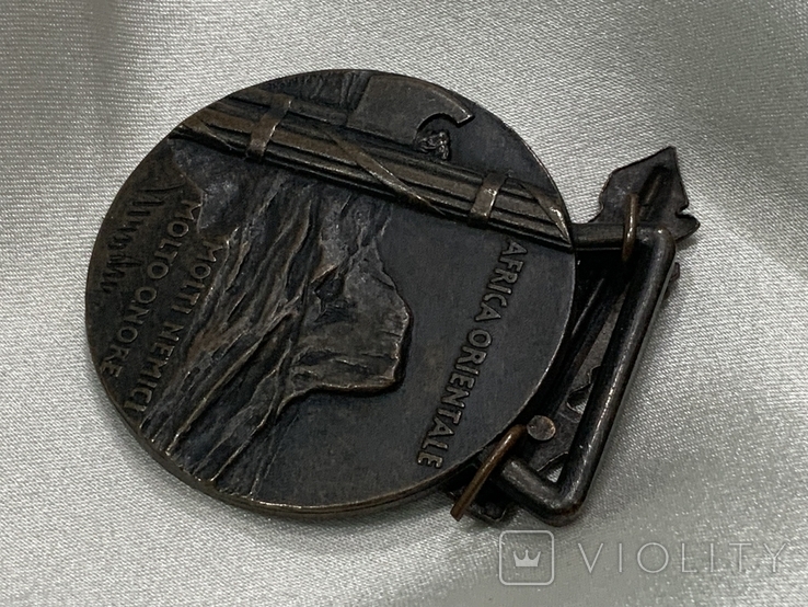 Медаль За Військові операції у Східній Африці Італія 1936, фото №8
