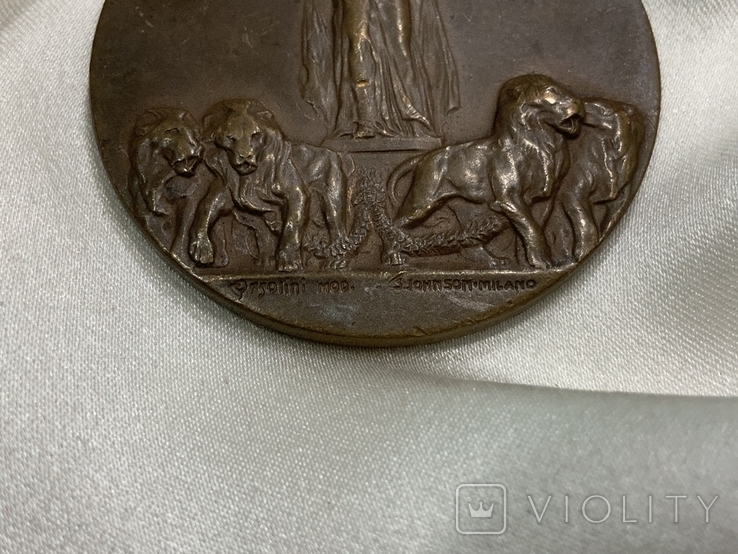 Міжсоюзницька медаль за перемогу Перша світова війна Італія, фото №4