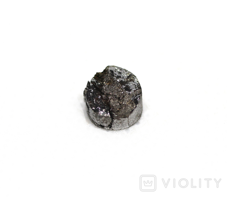 Заготовка-вставка з метеорита Seymchan, 0,6 г, із сертифікатом автентичності, фото №9