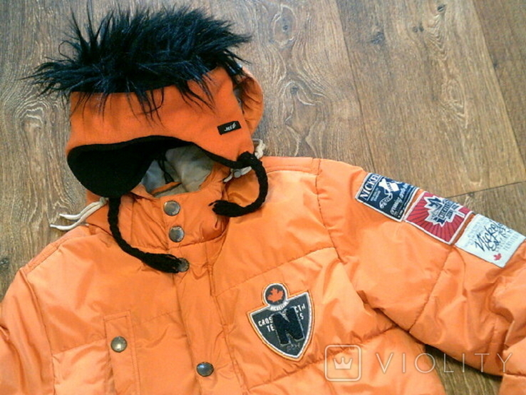 Nickelson - фірмова арктик куртка + фліс шапка Miz розм.L, фото №2
