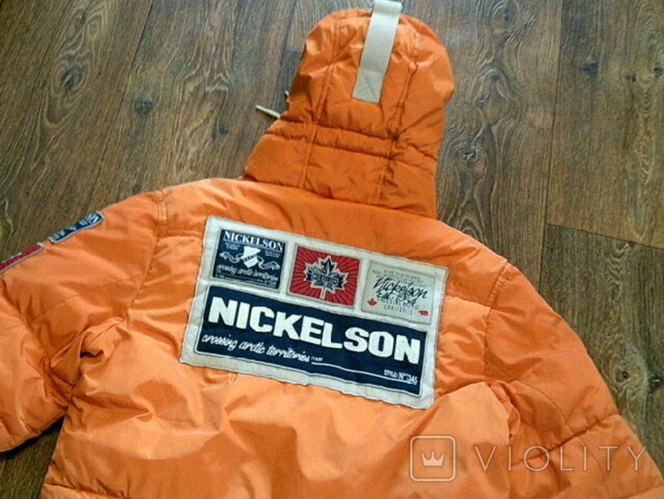 Nickelson - фірмова арктик куртка + фліс шапка Miz розм.L, фото №6