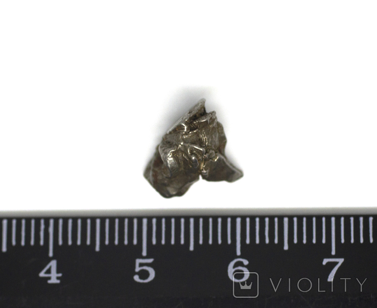 Залізний метеорит Campo del Cielo, 1,6 грам, із сертифікатом автентичності, фото №4