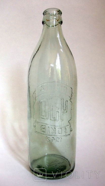Пляшка - Сміла 450 років 1542 рік. Об'єм 0.5 L., фото №6