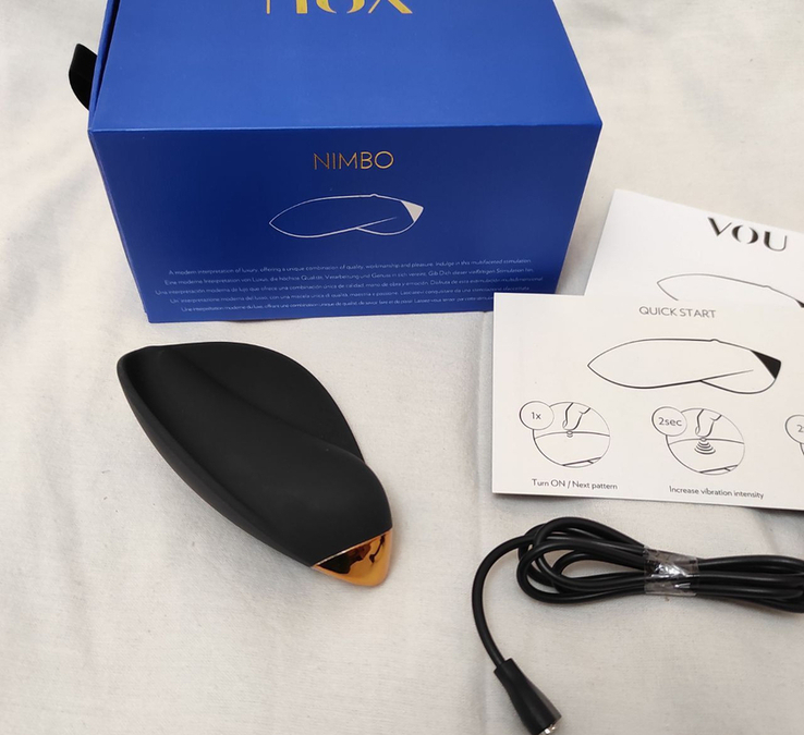 Клиторальный вибростимулятор Vou Nimbo External Vibrator c Германии, photo number 4