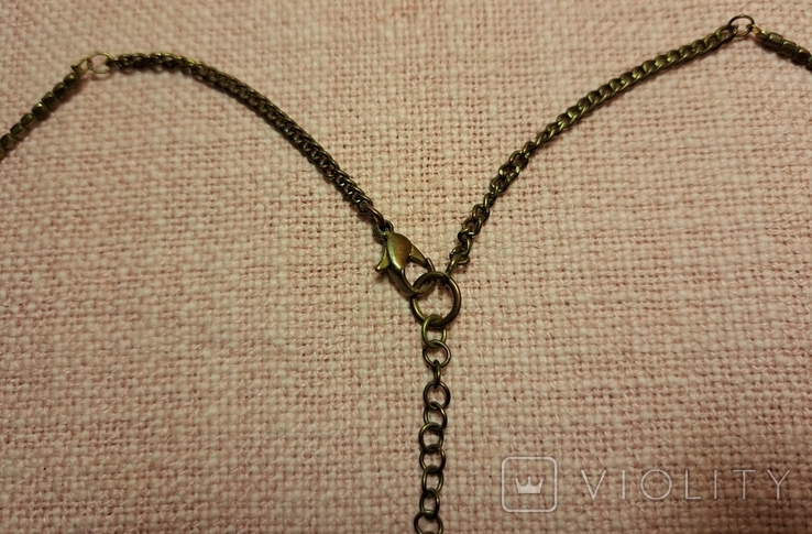 Винтаж восточные бусы ожерелье, гранёные бусины, фото №11