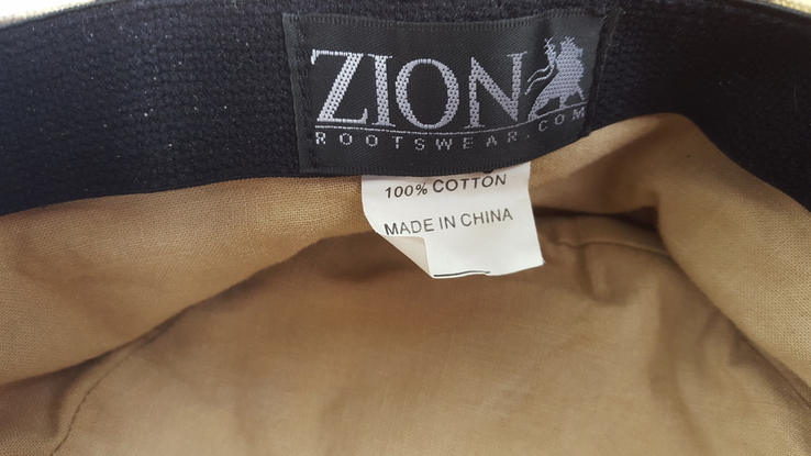 Кепка Zion rootswear.com, фото №3