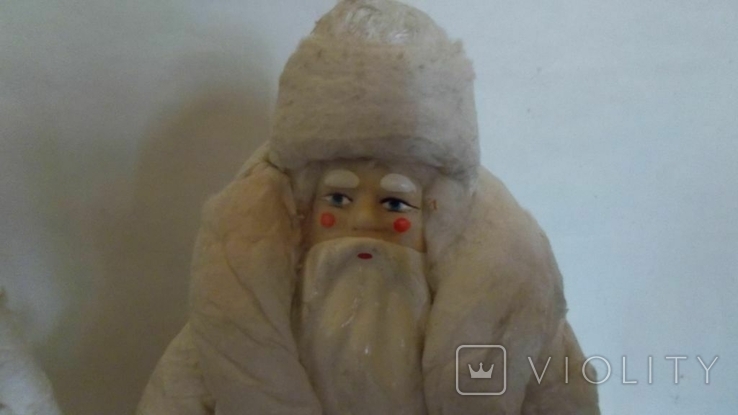 Дед Мороз,СССР,34 см,під реставрацію, фото №4