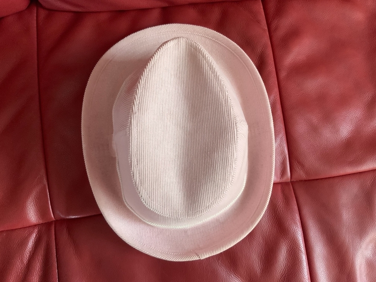 Шляпа розовая вельветовая, р.s, numer zdjęcia 7