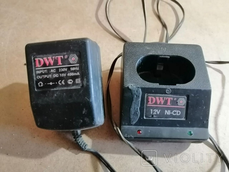 Зарядное для шуруповёрта DWT, фото №2