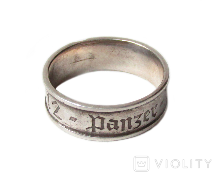 III REICH кольцо перстень 12 Танковой дивизии SS СС Гитлер Югенд HJ Hitler Jugend копия., фото №9