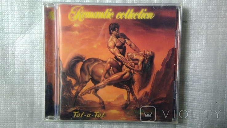 CD Компакт диск поп сборника Romantic collection - Tet a tet