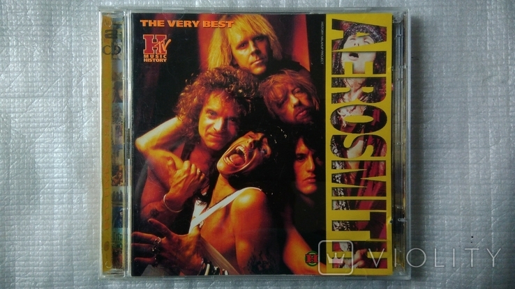 2 CD Компакт диск лучших песен рок группы - AEROSMITH, фото №2