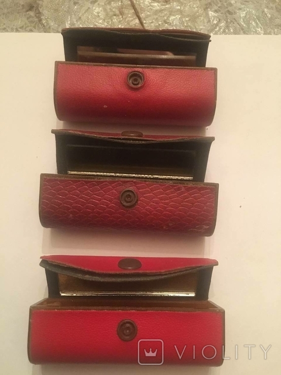 Cases with mirror for lipstick and mascara. USSR, photo number 4