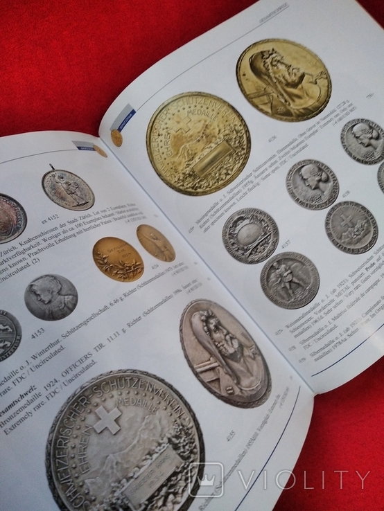 Каталог коллекция швейцарских монет и медалей Раритет в золоте 2021, фото №9