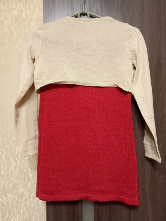 Платье с болеро HM б/у, рост 122-128, 7-8 лет, фото №3