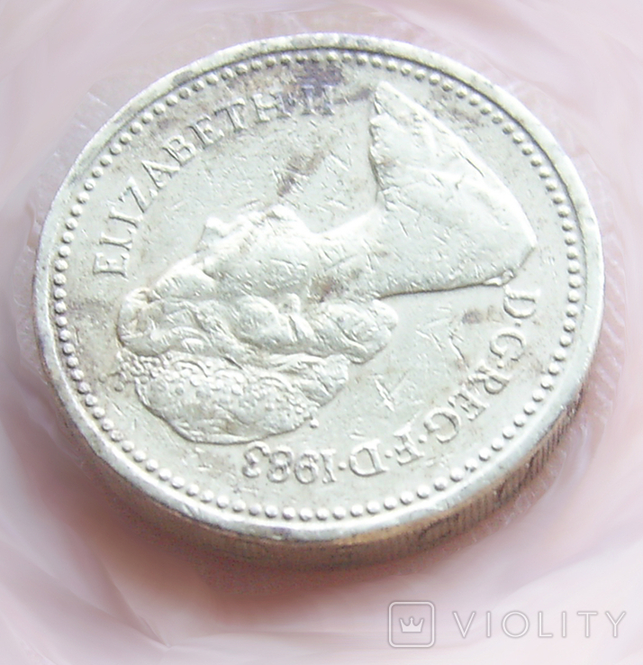 1 фунт 1983 года Великобритания, фото №5