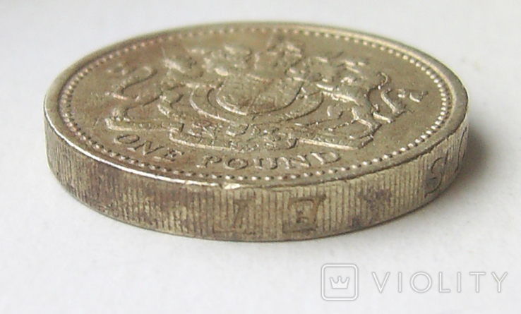 1 фунт 1983 года Великобритания, фото №7