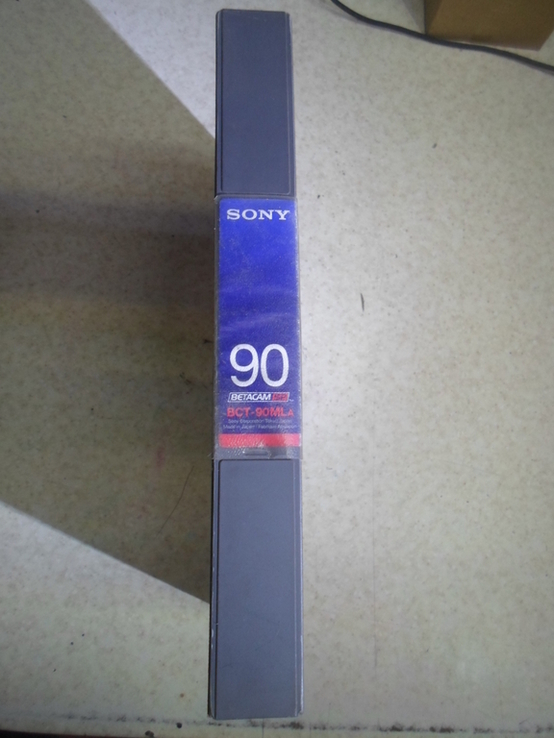 Касета видео Betacam Sony профессиональная, большая., фото №3