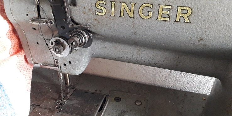Швейные промышленные машинки головки Singer 212 G 141 2 иголка одно игольная и другие БУ., фото №5