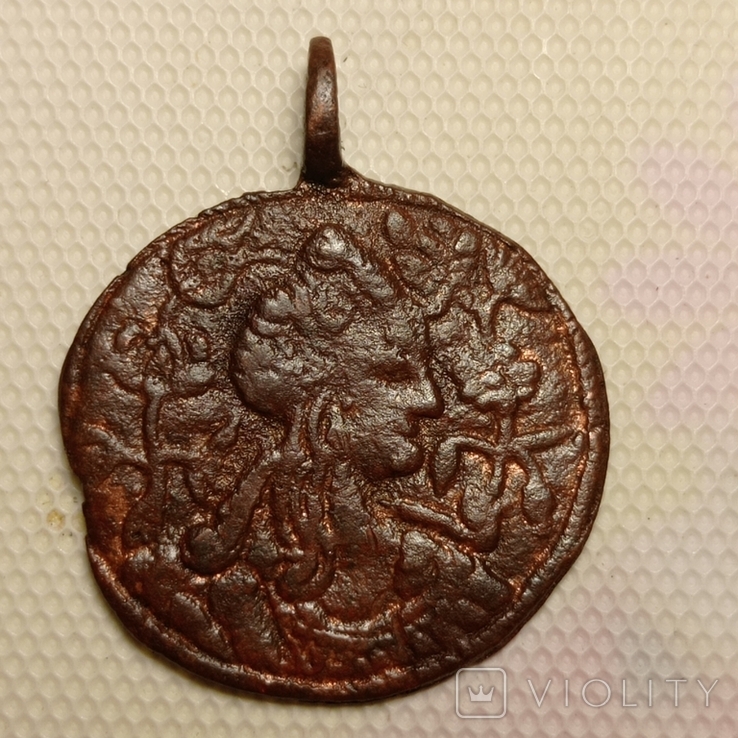 Дукач-медальон : Икона Богородицы/Елизавета. Фото., фото №7