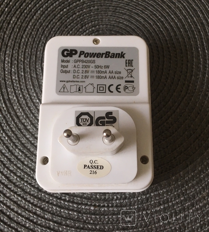 Зарядний пристрій GP PowerBank PB420GS, фото №3