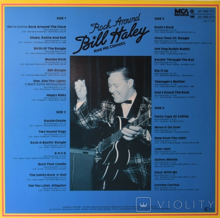 5 шт. Винил пластинка - Bill Haley - Vinyl 5 LP, фото №6